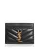 Saint Laurent Saint Laurent Cassandre Card Case in Lambskin - 1