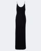 Saint Laurent Saint Laurent Cassandre chain-detail maxi dress - 1