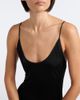 Saint Laurent Saint Laurent Cassandre chain-detail maxi dress - 3