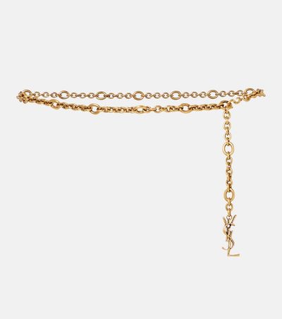 Saint Laurent Saint Laurent Cassandre chain belt