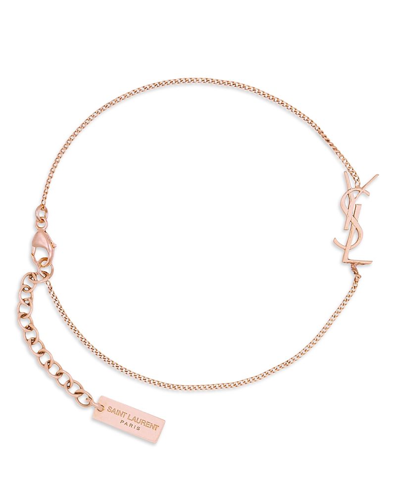 Saint Laurent Saint Laurent Cassandre Charm Bracelet