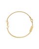 Saint Laurent Saint Laurent Cassandre Charm Bracelet in Metal and Rhinestone - 2