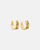 Saint Laurent Saint Laurent Cassandre clip-on earrings - 1