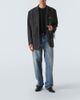 Saint Laurent Saint Laurent Cassandre cotton-blend piqué T-shirt - 2
