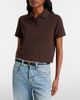 Saint Laurent Saint Laurent Cassandre cotton piqué polo shirt - 2