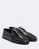 Saint Laurent Saint Laurent Cassandre croc-effect leather loafers - 1