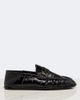 Saint Laurent Saint Laurent Cassandre croc-effect leather loafers - 5