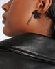 Saint Laurent Saint Laurent Cassandre crystal-embellished earrings - 6