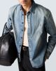 Saint Laurent Saint Laurent Cassandre denim shirt - 5
