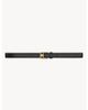 Saint Laurent Saint Laurent Cassandre Double-Buckle Thin Belt - 1