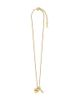 Saint Laurent Saint Laurent Cassandre Heart Necklace - 1