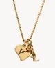 Saint Laurent Saint Laurent Cassandre Heart Necklace - 2