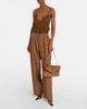 Saint Laurent Saint Laurent Cassandre Large suede shoulder bag - 5