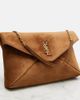 Saint Laurent Saint Laurent Cassandre Large suede shoulder bag - 6