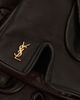 Saint Laurent Saint Laurent Cassandre leather gloves - 2