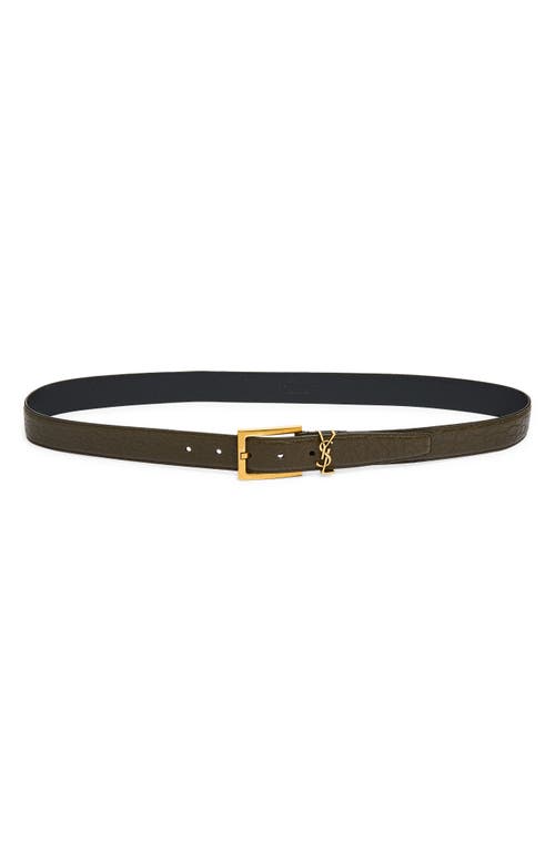 Saint Laurent Saint Laurent Cassandre Logo Belt