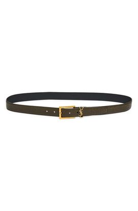 Saint Laurent Saint Laurent Cassandre Logo Belt