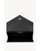 Saint Laurent Saint Laurent Cassandre Matelasse Small Envelope Wallet inGrain De Poudre Leather - 3