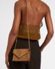 Saint Laurent Saint Laurent Cassandre Mini suede wallet on chain - 7