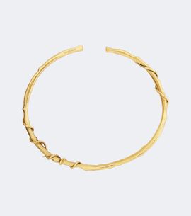 Saint Laurent Saint Laurent Cassandre Mulberry necklace