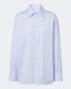 Saint Laurent Saint Laurent Cassandre pinstripe cotton shirt - 1
