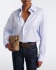 Saint Laurent Saint Laurent Cassandre pinstripe cotton shirt - 2