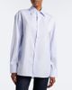 Saint Laurent Saint Laurent Cassandre pinstripe cotton shirt - 5
