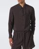 Saint Laurent Saint Laurent Cassandre printed silk shirt - 3