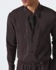 Saint Laurent Saint Laurent Cassandre printed silk shirt - 5