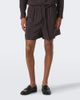 Saint Laurent Saint Laurent Cassandre printed silk shorts - 3