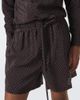 Saint Laurent Saint Laurent Cassandre printed silk shorts - 5