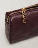 Saint Laurent Saint Laurent Cassandre quilted leather wallet on chain - 6