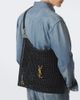 Saint Laurent Saint Laurent Cassandre raffia shoulder bag - 2