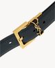 Saint Laurent Saint Laurent Cassandre Reversible Belt - 5