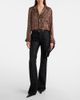Saint Laurent Saint Laurent Cassandre satin clutch - 5