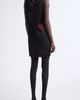 Saint Laurent Saint Laurent Cassandre Satin Shift Dress - 3