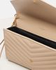 Saint Laurent Saint Laurent Cassandre Small matelassé leather clutch - 3