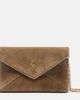 Saint Laurent Saint Laurent Cassandre Small suede clutch - 1