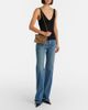 Saint Laurent Saint Laurent Cassandre Small suede clutch - 5