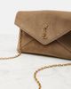 Saint Laurent Saint Laurent Cassandre Small suede clutch - 6