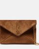 Saint Laurent Saint Laurent Cassandre Small suede pouch - 1
