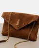 Saint Laurent Saint Laurent Cassandre Small suede pouch - 6