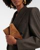 Saint Laurent Saint Laurent Cassandre Small suede pouch - 7