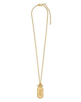 Saint Laurent Saint Laurent Cassandre Tablet Necklace