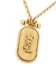 Saint Laurent Saint Laurent Cassandre Tablet Necklace - 2