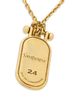 Saint Laurent Saint Laurent Cassandre Tablet Necklace - 3