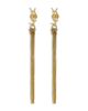Saint Laurent Saint Laurent Cassandre Tassel Earrings - 2