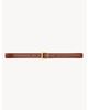 Saint Laurent Saint Laurent Cassandre Thin Reversible Belt - 4