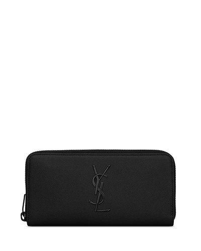 Saint Laurent Saint Laurent Cassandre Zip-Around Wallet
