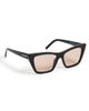 Saint Laurent Saint Laurent Cateye Sunglasses Black-Black-Brown One - 1
